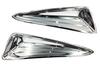 World Imp Motor Chrome Front Garnish for Toyota Custom Exterior Front Corner Fog Parts for Toyota CHR All Aftermarket C-HR, Parts, Lamps, Lights,