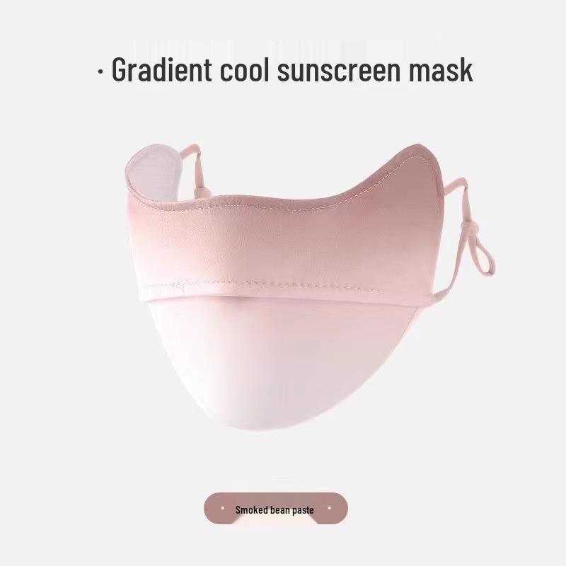 

Ice Silk 3D Face Mask: UV Protection, Eye Shield, Thin Summer Style (2024 Edition)