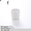 White Commercial Melamine Straight-Body Cup
