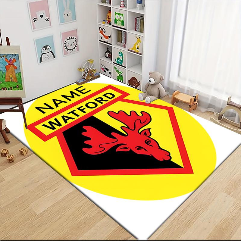 Custom Name Portsmouth FC Badge Carpet Rug Customizable Soft Washable Anti-Slip Home Living Room Sofa Mats Personalized Rug. 0909224