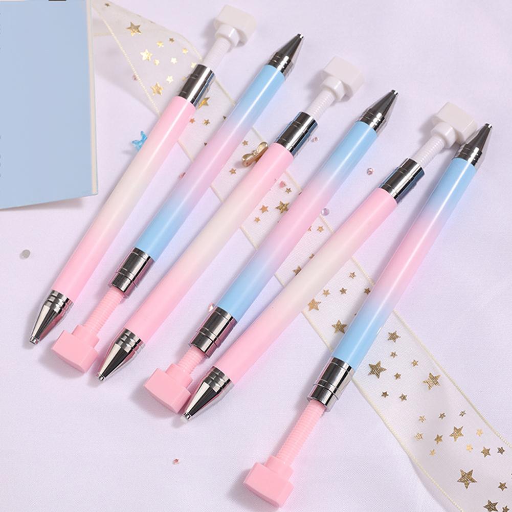 Gradient Color Rhinestone Picker Tool Portable Dotting Pen for Nail Salon Use Nail Art Pen Nail Dotting Rhinestone Pickup Pen