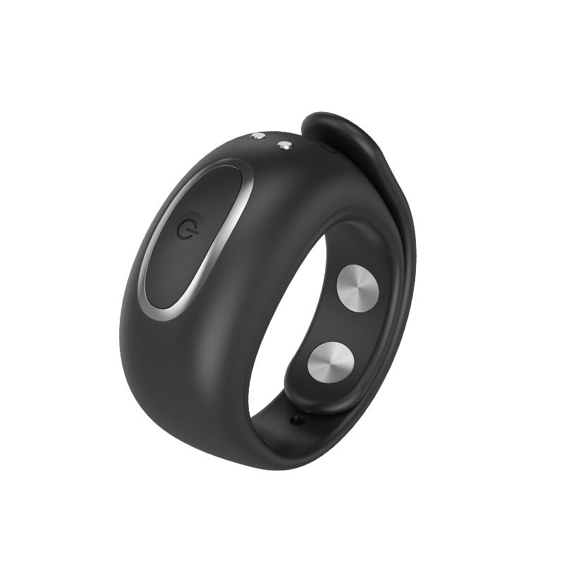 Adjustable Vibrator Cock Ring Men Penis Ring 10 Vibration Ejaculation Delay Erection Testis Cockring Adult Sex Toys for Couples