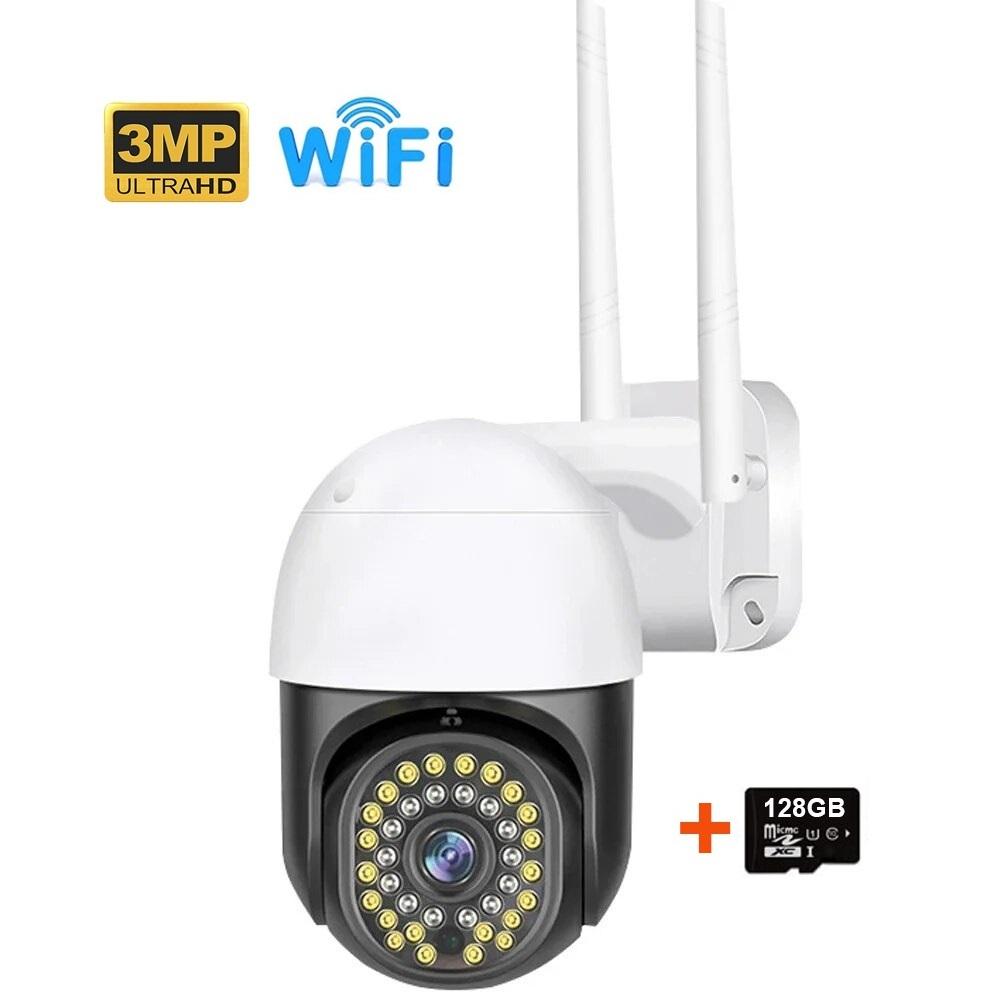 Intelligente 10X Zoom Wifi PTZ Kamera Außenbereich Hausüberwachung Videoüberwachung 5MP Drahtlose IP-Kameras KI Automatisches Personentracking