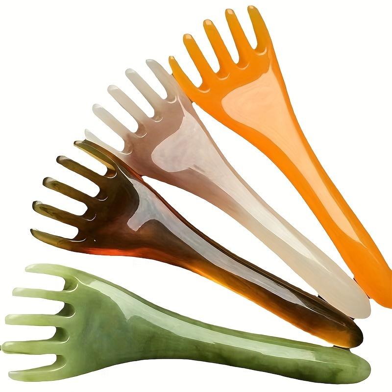 Scalp Massager & Back Scraping Tool, Portable Handheld Head Scratcher, Deep Relaxation SPA Massager for Home