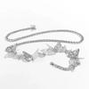 Jewelry Butterfly Waist Chains Vintage Tassel Body Chain Chic Dress Belt Chains  Gift