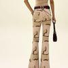 SFK Storm Camo Bell Bottom Jeans