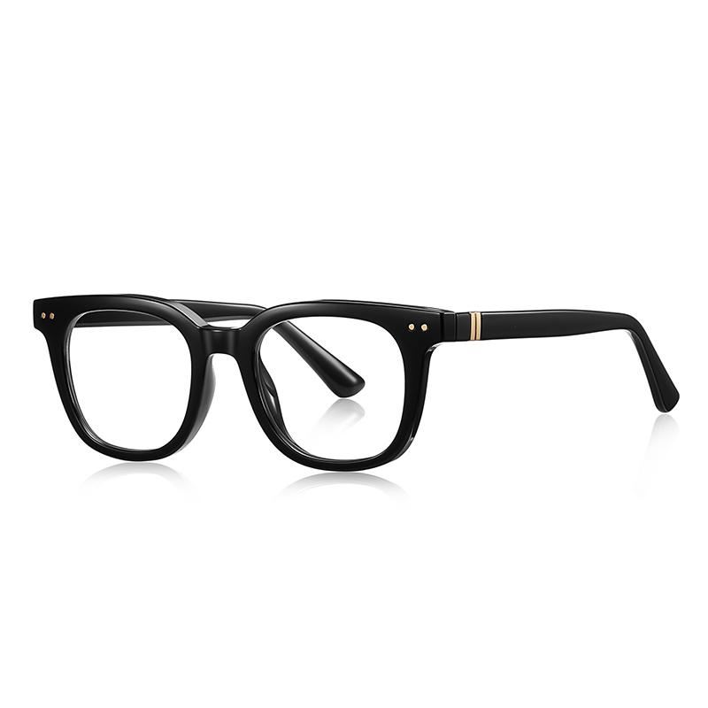 Transparent Blue Frame Square Short-Sight Prescription Glasses For The Nearsighted  Myopia Eyeglasses  0 -0.5 -0.75 To -6.0