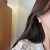 15mm Minimalist White Simulated Pearl Round Clip On Earrings For Women No Piercing Wedding Party Jewelry