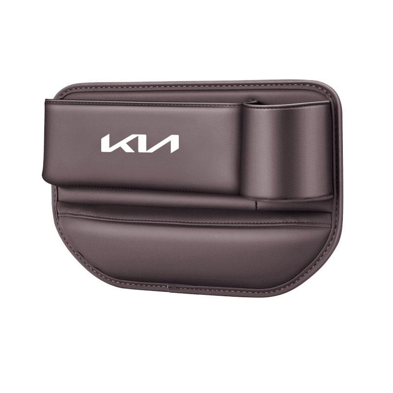 ISFR5 Car Seat Gap Multifunction Storage Box Seat Gap Cup Holder for Kia Rio Picanto Sportage Niro Morning Ceed ProCeed Stonic Optima