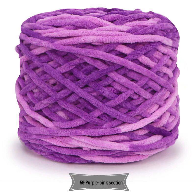 3.3 Große Eiswollknäuel für handgestrickte Häkelschuhe & zum Weben von Schals - Dicke Wolle für Damen & Herren