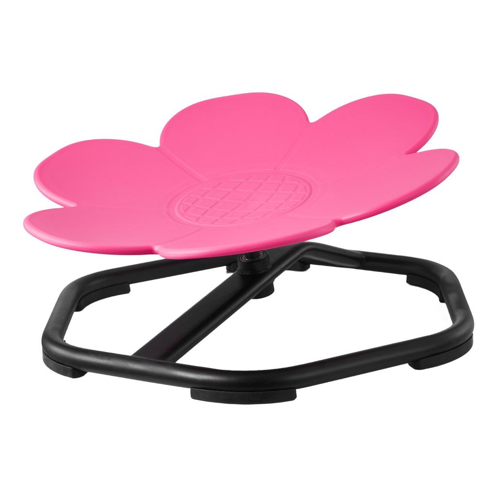 VEVOR Kids Swivel Chair, 220 Lbs Capacity, Flower Shape Sensory Spinning Chair, Autistic Kids Sensory Toy Seat with Non-Slip Metal Base