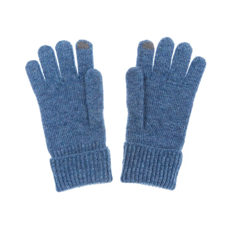 RECLOW RECLOW Plain Long Gloves Blue