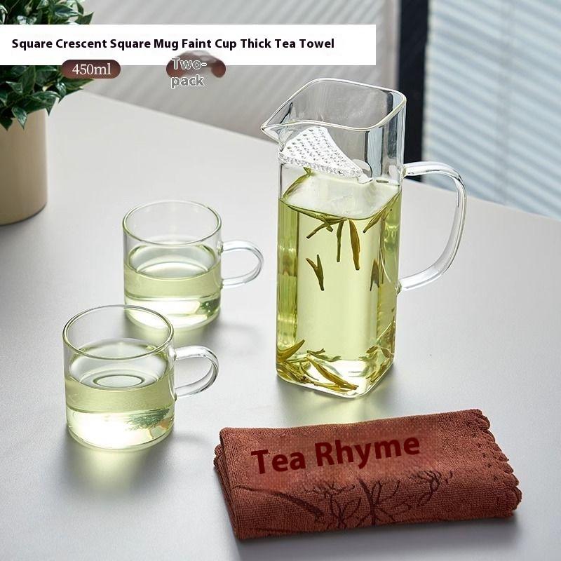 GIANXI Tea Cup Men's Water Cup Office Personal Teacup Home Glass Tea Water Separation Resistant To High Temperature