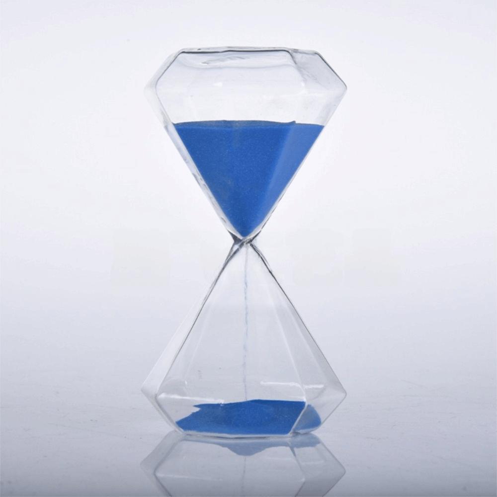 

5 Minutes Sand Clock Diamond Shape Sand Timer Creative Sandglass Home Decoration
