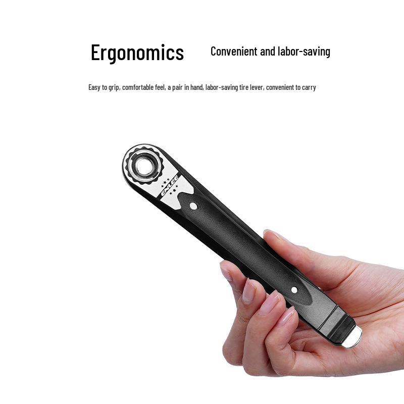 Thickened Steel Core Bicycle Tire Lever for Road and Mountain Bike Repair