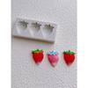 1pc Triple Strawberry Silicone Mold