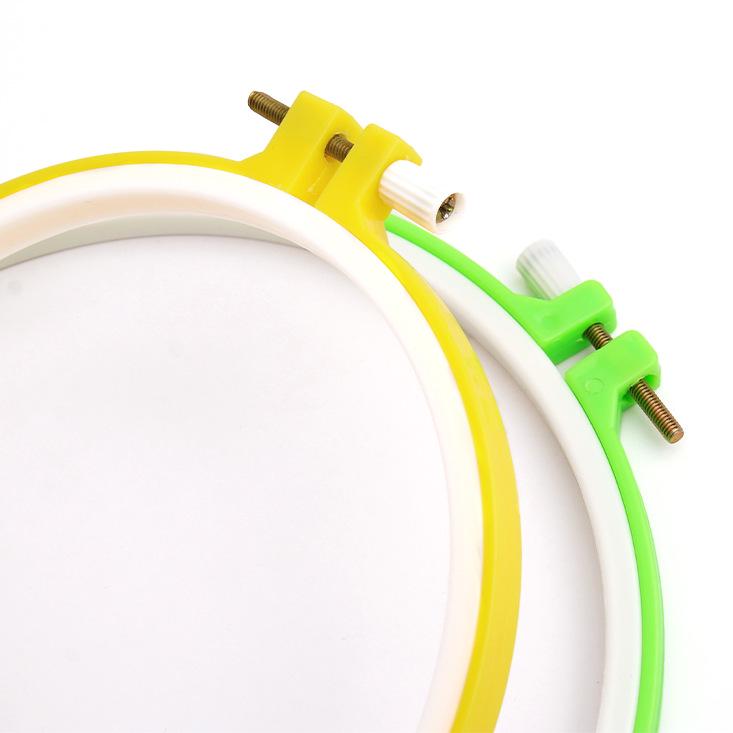 Handmade Square Embroidery Hoop Tool for Cross-Stitch and Frame Holder
