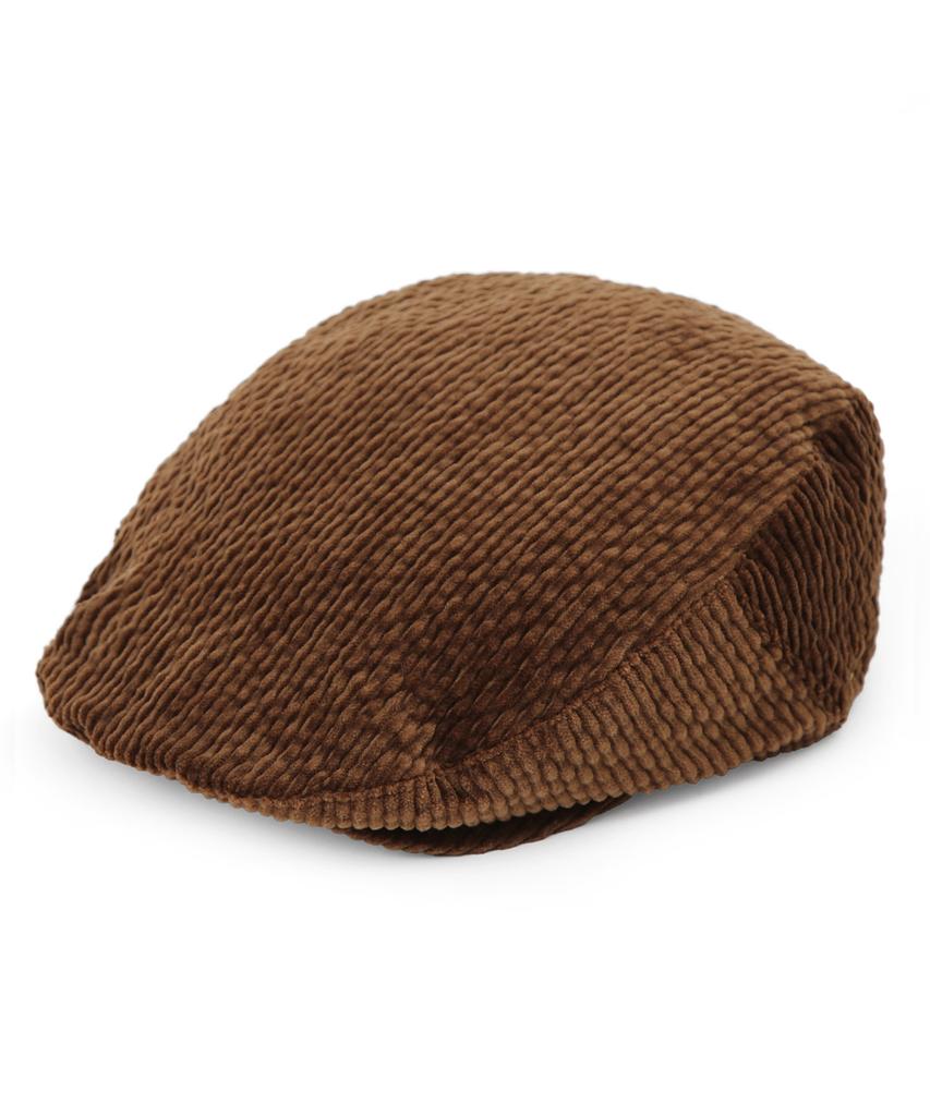 Eondeokeonteulolseutyudio Corduroy Hunting Cap Drive Hunting / Wave Cord / Br