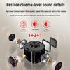 2025 Wireless Bluetooth All-in-One Microphone Speaker with Built-in Sound Card for Home Karaoke, Compatible with Phones & TVs