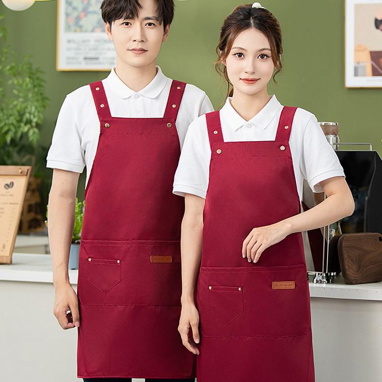 Chef s Full-Length Unisex Apron for Kitchen & Restaurant Use серый