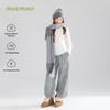 Mucmukn Girls' Thermal Bow-Accent Base Layer