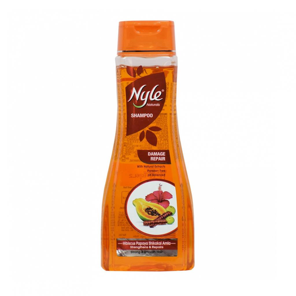 Shampoo for Weakened Hair (400 Ml), Shampoo Damage Repair Hibiscus Nyle Naturals