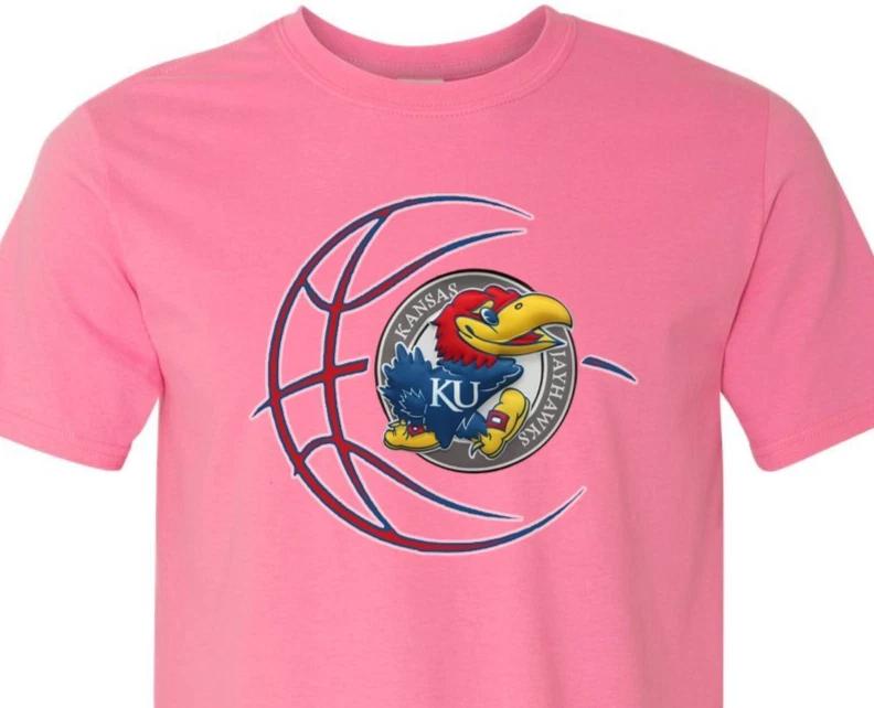 KU - Jayhawks Basketball - University of Kansas - Unisex - T-Shirt M