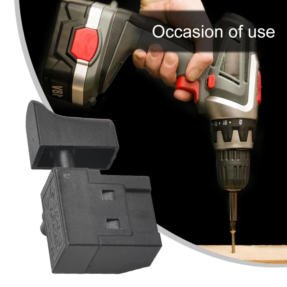 250V/6A Lock ON Adjustable Speed Control Switch Trigger Button For Electric Hand Drill Switch Power Tool Speed Regulating Switch