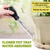 Taşınabilir Bitki Su Giderici Emiş Aleti Plastik Çiçek Saksısı Tepsisi Su Emici Su Pompalamalı İşlemci 30ML Su Emme