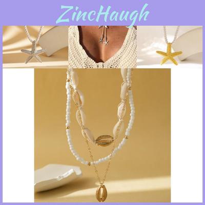 Sommer Neue Seestern Halskette Legierung Muschel Schmuck Für Frauen Mit Ozean Stil Anhänger