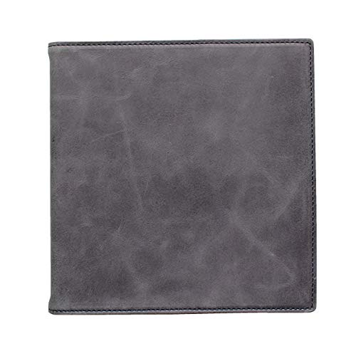 Waki Stationery Original Quo Vadis Executive Size Made in Japan Genuine Leather Notebook Cover, Waxed Leather (Cover Only), Lavender