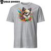 Vibrant Chihuahua Unisex T-Shirt: Colorful Dog Design, Short-Sleeve Tee