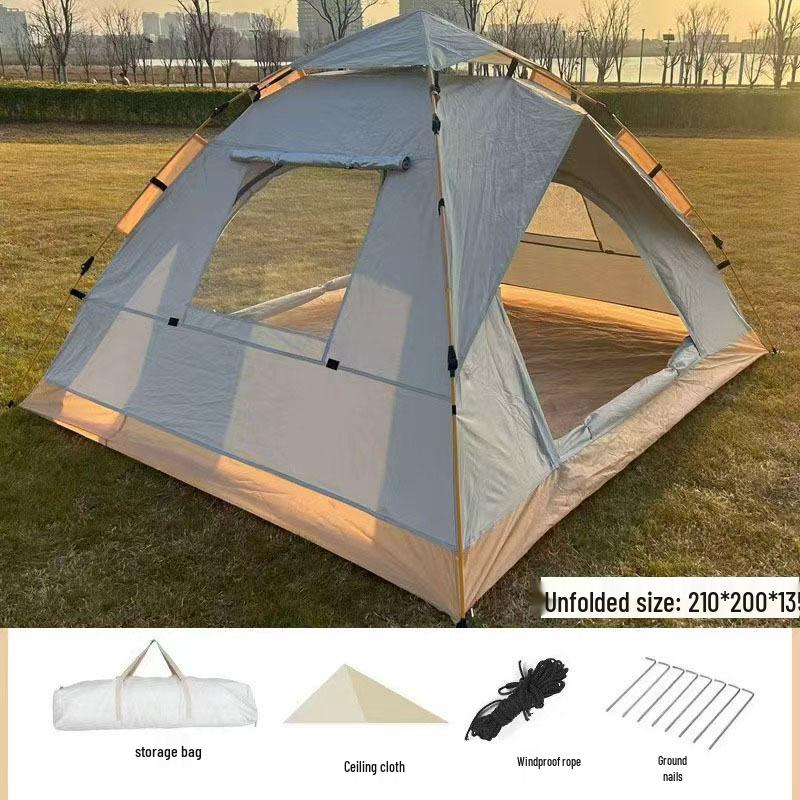 Automatisches Quick-Open Outdoor Camping- und Strand-Sonnenschirmzelt