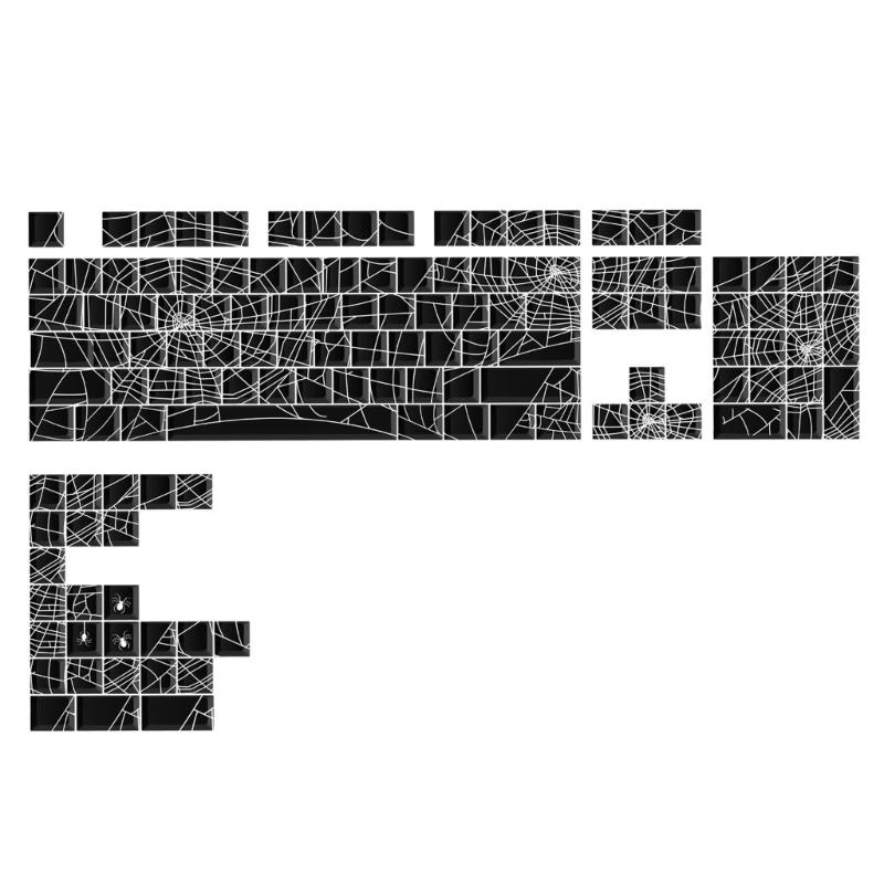 

Durability PBT Keycaps 130pc/Set With Heat Sublimations Printing Side Engraving Keycap For Enhances Typing Experience 1