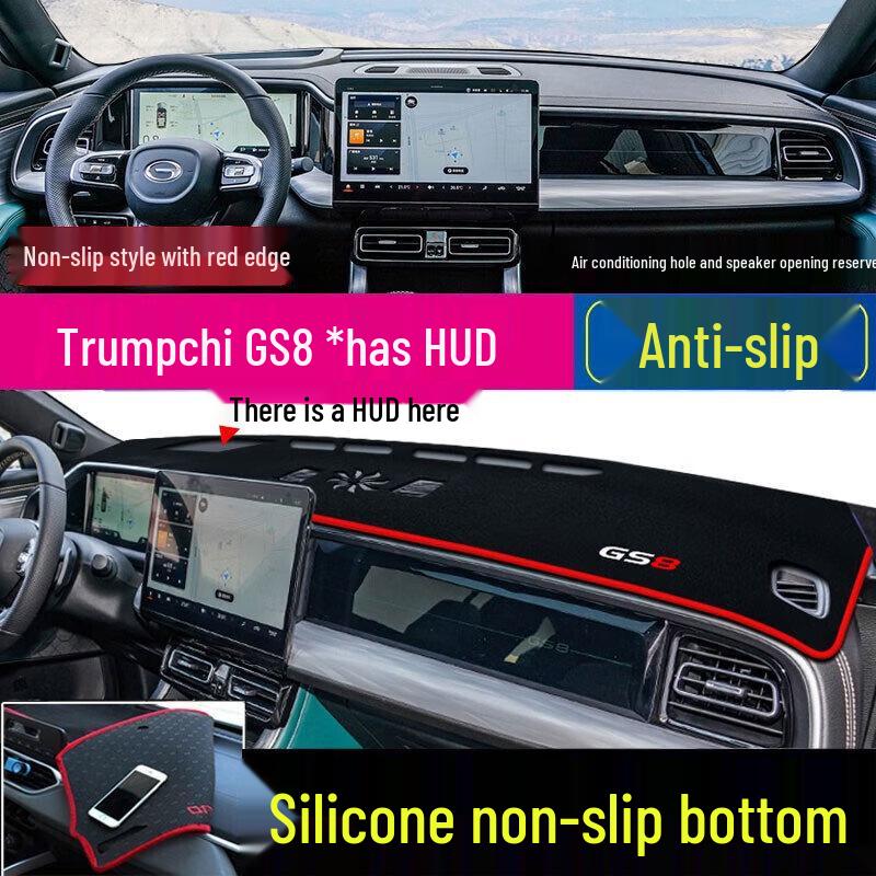 GAC Trumpchi GS3 / GS8 / GM8 Dashboard Anti-Glare, Heat-Insulating, Anti-Slip Sunshade Mat