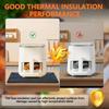 Air Fryer Heat-Resistant Mat - Fireproof Insulation Pad , Synthetic Felt Protector for Countertops & Coffee Machines