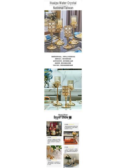 Nordic Crystal Feather Candelabra: Romantic European Dining Table Candlelight Decor