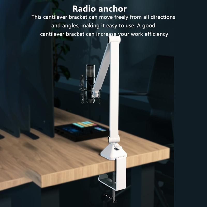 Nastavitelný mikrofonní ramenní stojanový držák Pro herní streamování nahrávání USB kondenzátorový mikrofon Stolní držák Pro A8 A6V K688 K669