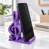 Treble Clef Art Ornament Cell Phone Holder Musical Note Design Desktop Music Teacher Appreciation Gift Stand Decorative for Home Office Artistic