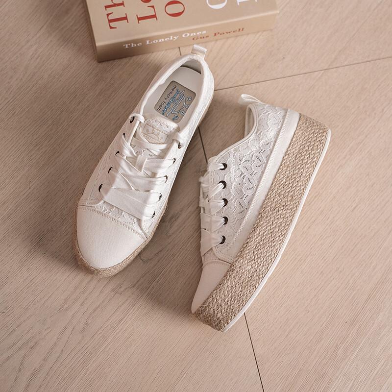 Skechers Saisonale Canvas-Sneaker für Damen