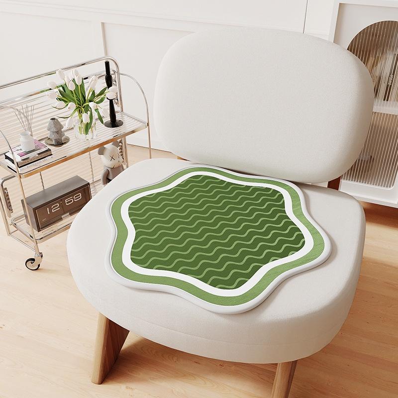 Cool Cartoon Summer Ice Silk Cushion Office Breathable Cool Pad Dormitory Mat Mat Car Seat Cushion