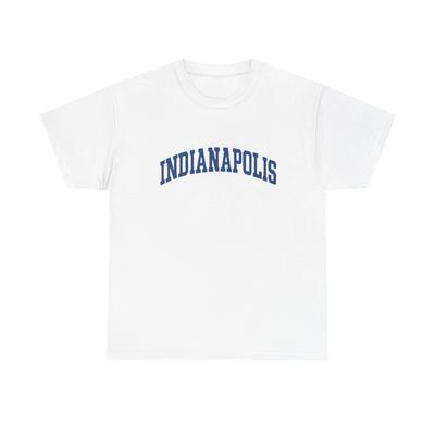 Vintage Indianapolis Football Tee Unisex Heavy Cotton TShirt Retro Colts Fan Unisex T-Shirt