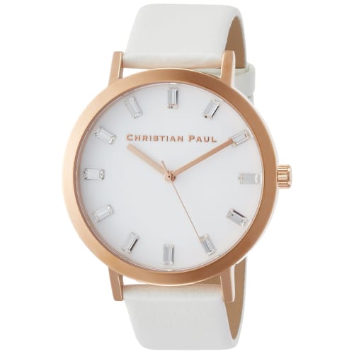 Christian Paul LUXE COLLECTION SW-03 White Watch