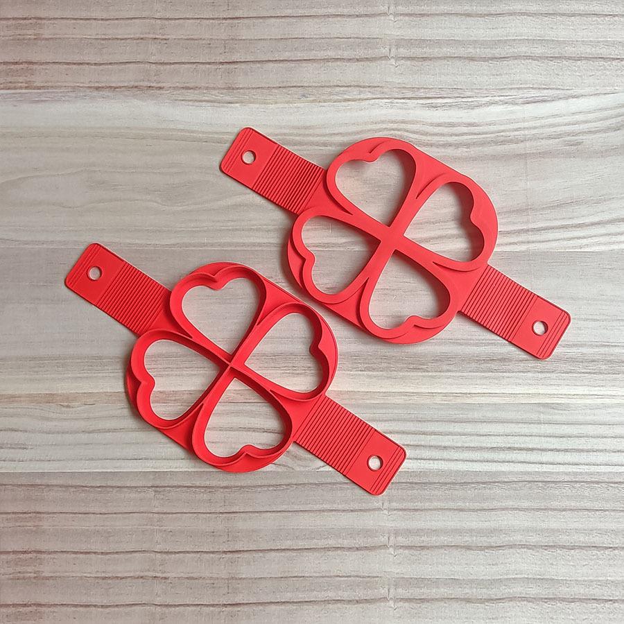 Silicone Egg & Pancake Mold - Multi-Shape 7-Hole Fryer