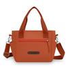 Nylon Shoulder Bag Women's Tote Bag Solid Color Portable Crossbody Bag