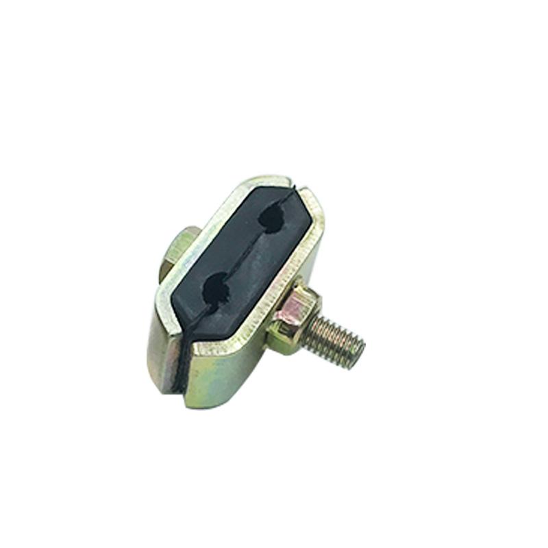Excavator For DAEWOO KOMATSU HITACHI SUMITOMO KOBELCO Engine High Pressure Fuel Pipe Fixed Pipe Clamp Excavator 2 holes 1pc