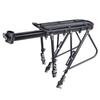 Bike Rear Luggage Rack Heavy Duty Coating Reflective Fixing Cycle Bracket Outside Cycling Shelf for 24-29inch Bicycle