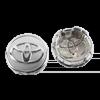 for Toyota LEVIN Land Corolla Supra Prado Prius  Rav4 Aqua CamryCar Wheel Center Hub Cap Logo Stickers Rim Cover Emblem Styling