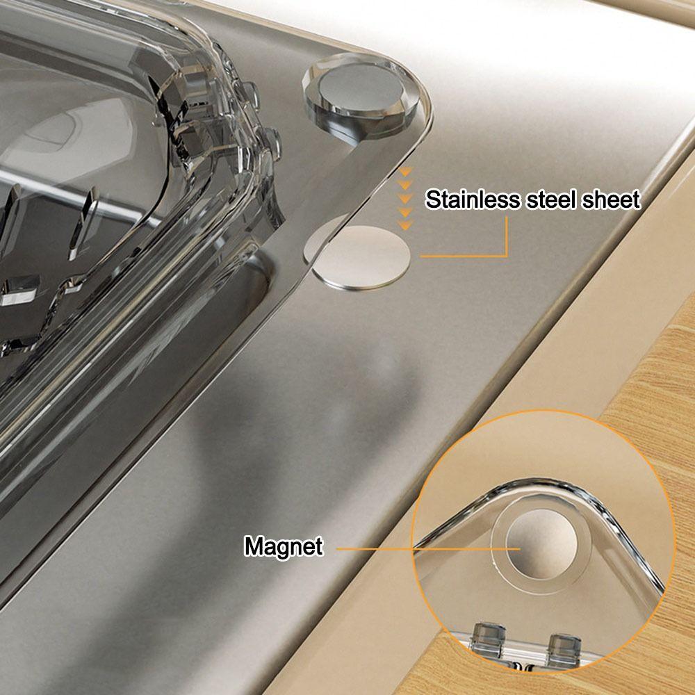 Separate Anti-leak Sink Drain Basket Filter Quickly Triangle Kitchen Sink Filter Strainer Detachable Openable Bottom Cover