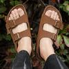 Sandals Men 2024 Outdoor Indoor Lightweight Fashion Casual Breathable Two Buckle Men Women Driving Daily Commute Unisex Sandals